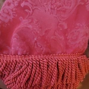 2 valances with fringes